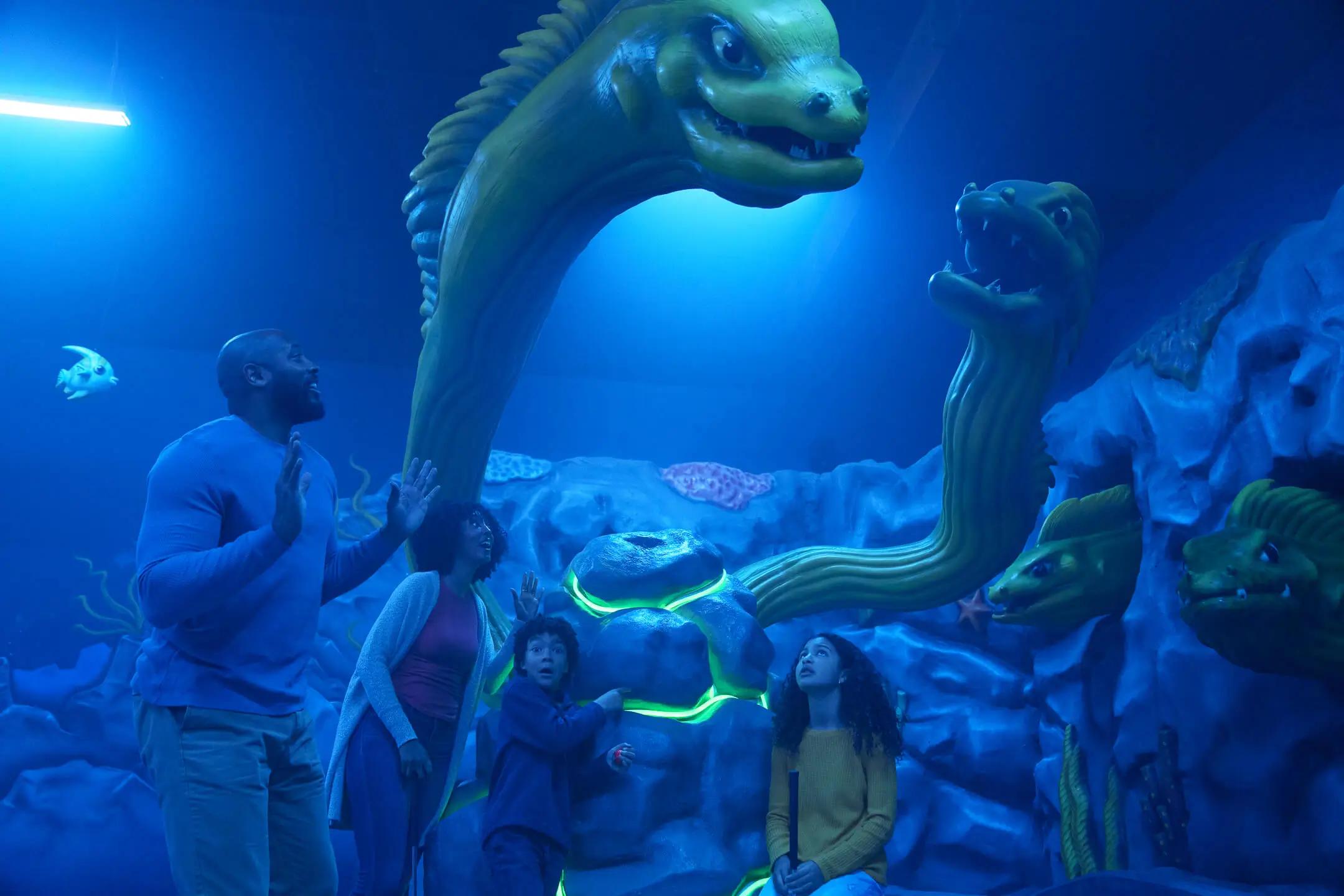 Monster Eels Mermaid Mini Golf