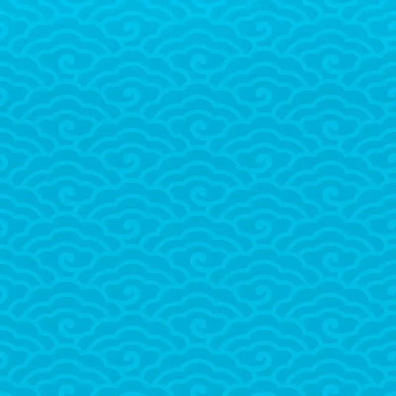 blue cloud pattern