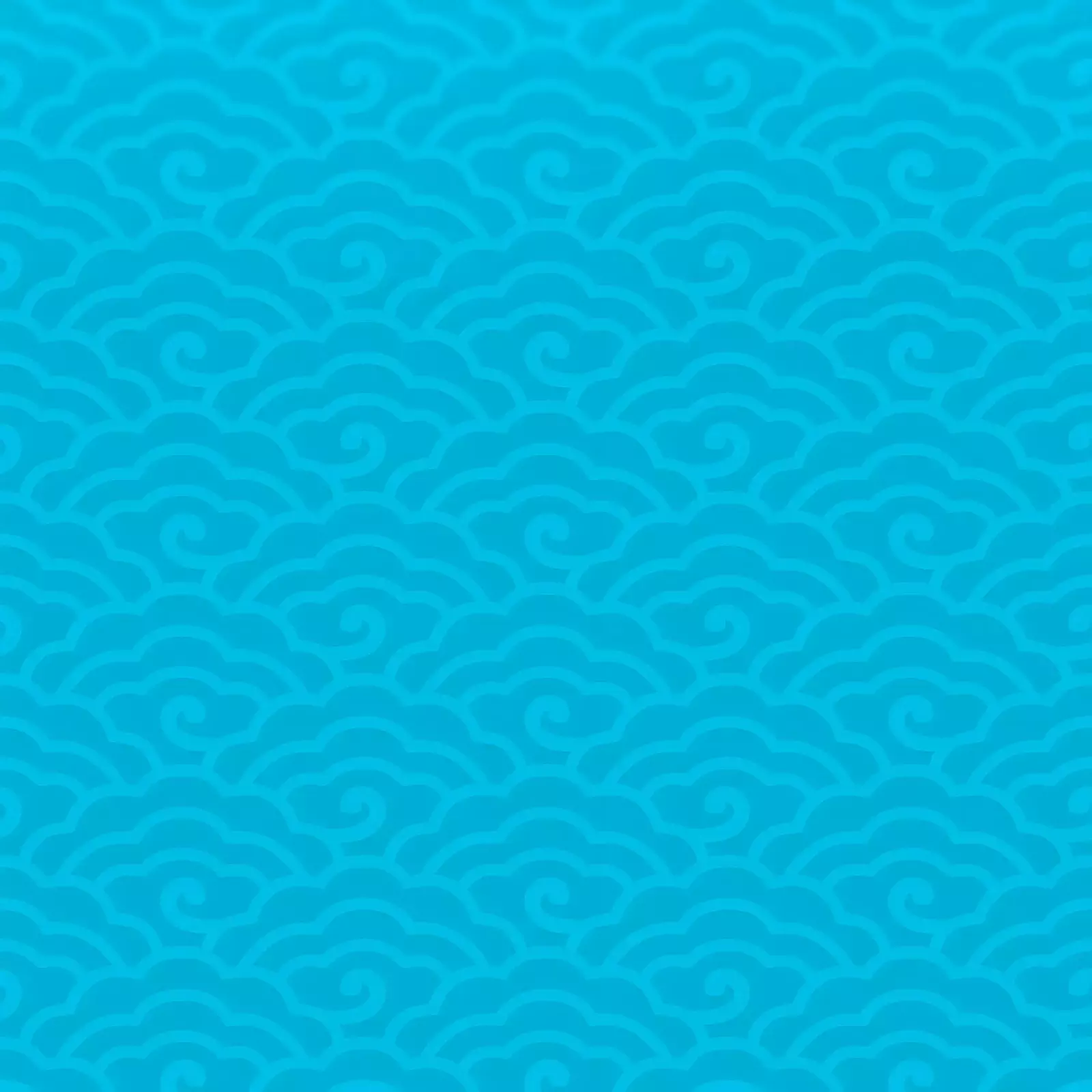 blue cloud pattern