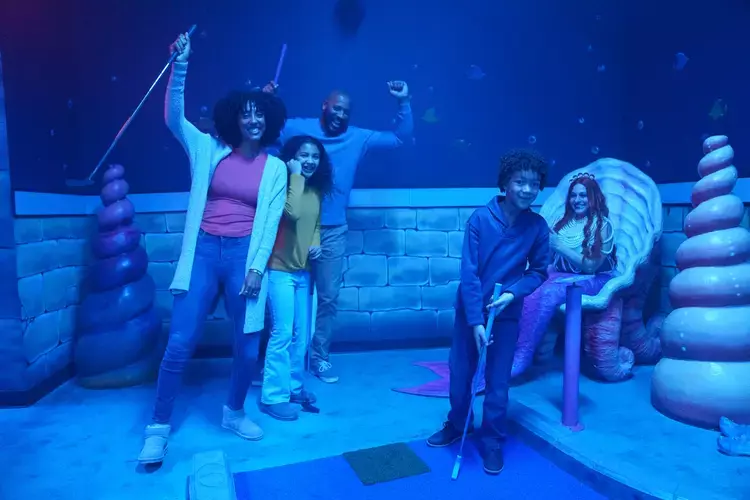 mermaid mini golf pigeon forge tn